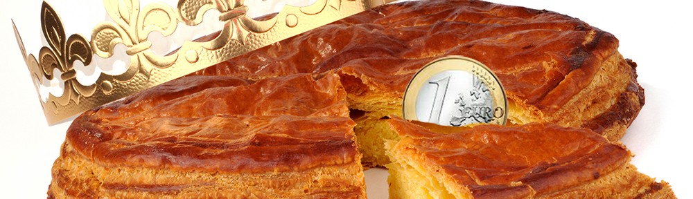 La galette des rois et sa couronne